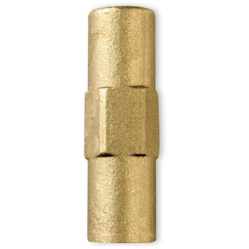 Earth Rod Threaded Coupler 5/8 Inch Copper Bonded