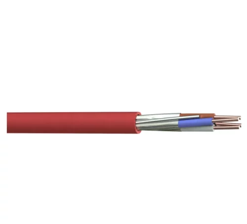FP200G4C 2.5mm² Red Fire Performance Soft Skin Standard Cable 4-Core