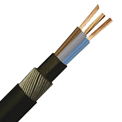 NL6943LSH 6.0mm² Black XLPE/SWA/Basec Cable 3-Core