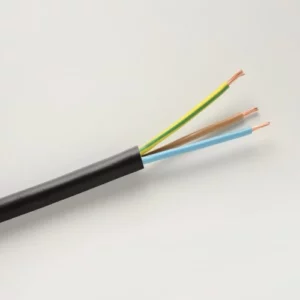 H07RNF 16.0mm Black Heavy Duty Power Supply Rubber Cable 4-Core 1m