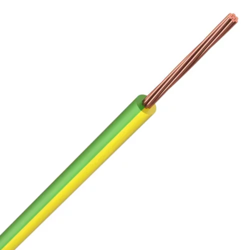 6491X 10.0mm² Green/Yellow PVC Basec Cable 1-Core