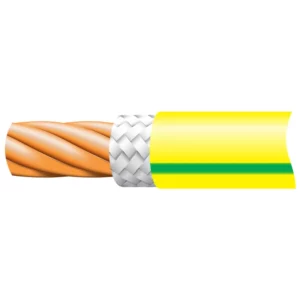 FP100 4.0mm² Green/Yellow Fire Performance Singles Cable 1-Core 100m Reel