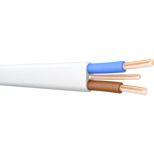 6242BH 10.0mm² White Basec Cable 2-Core&Earth