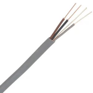 6243YH 1.5mm² Grey PVC Basec Cable 3-Core&Earth
