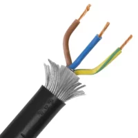 6943LSH 1.5mm Black XLPE/SWA/Basec Cable 3-Core 1m