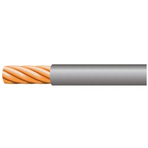 6491B 4.0mm² Grey Basec Cable 1-Core
