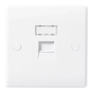 1 Gang Rj45 Telephone Socket (Screw)