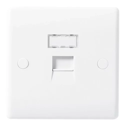 1 Gang Rj45 Telephone Socket (Screw)