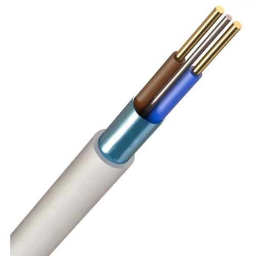 FPPLUS2C 1.5mm² White Fire Performance Soft Skin Enhanced Cable 2-Core