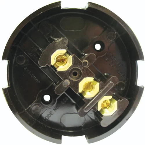 Junction Box Heavy Duty 3 Terminal 30A Black