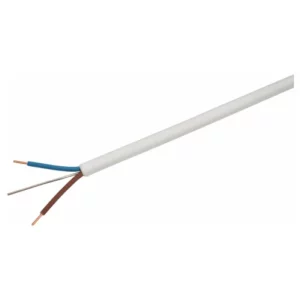 252100 2.5mm² White 300/500V Flexishield XLPE Cable 2-Core