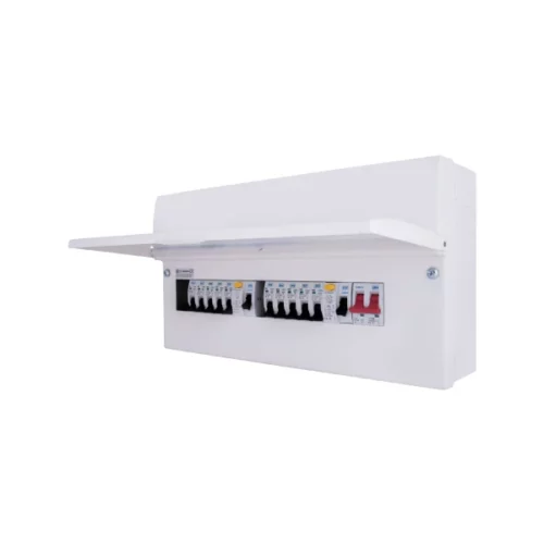 13 Way With 100A Switch 2 X 63A 30Ma Type A Rcd 10 X Mcbs
