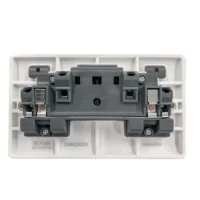 Socket Switched Single Pole 1 Gang 13A White - Image 3
