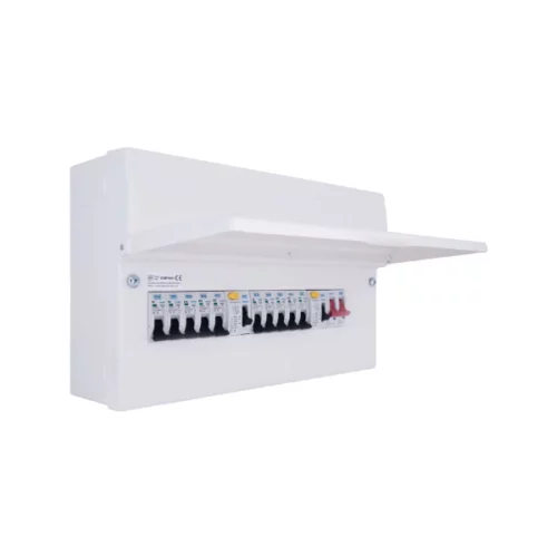 10 Way With 100A Switch 2 X 63A 30Ma Type A Rcd 10 X Mcbs