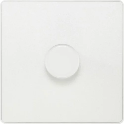 Pearlescent White Evolve 1 Gang 200W Intelligent Trailing Edge Dimmer Switch White Insert - Image 2
