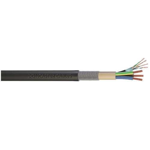 6.0mm 3 Core SWA Power + CAT5 Cable