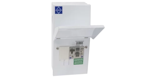268X136X109Mm 40A 5 Module EV Consumer Unit With Type A Rccb