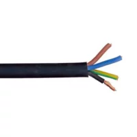 H07RNF 16.0mm Black Heavy Duty Power Supply Rubber Cable 4-Core 1m - Image 3