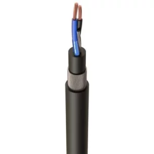 1.5Mm Black Cut 1 Pair Part 1 Type 1 Collective Screened Cable