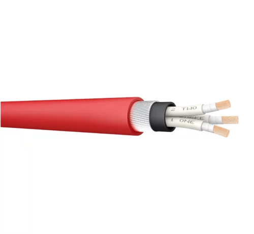 1.5mm Red 3 Core CU MICA XLPE LSOH SWA 500V FP500
