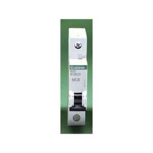 20A SP Type B 6kA MCB