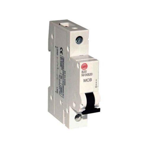 20A SP Type B 6kA MCB, WYLEX