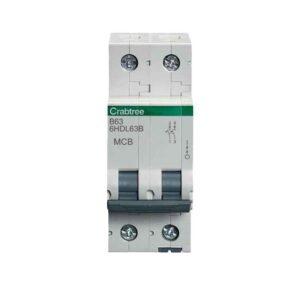 63A DP MCB Type B 10kA