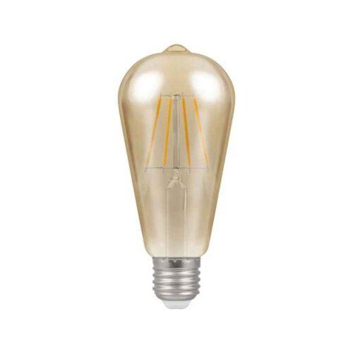 7.5W 2200K ES-E27 LED ST64 Filament Antique Dimmable