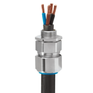 Armoured Cable Gland Pack Outdoor CW20S C/W Locknut, Earth Tag+PVC Shroud (KIT2)