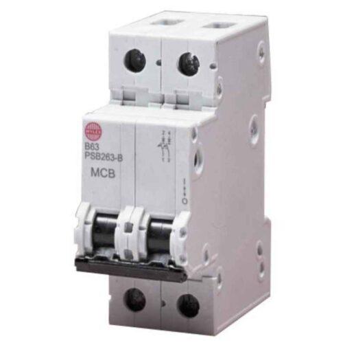 B63 10kA 2P MCB (2MW)