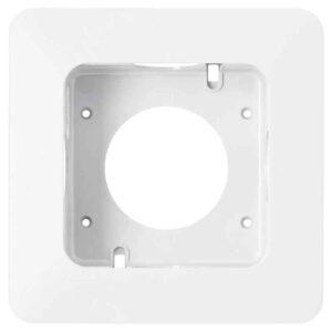 Bezel 1 Gang Flush Mounting 165X165X41mm White