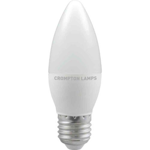 Lamp Candle LED E27 5.5W 2700K Opal