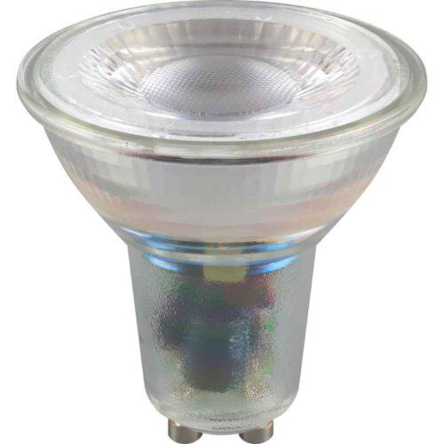 Lamp GU10 LED Retrofit 4.5W 2700K 340lm Glass