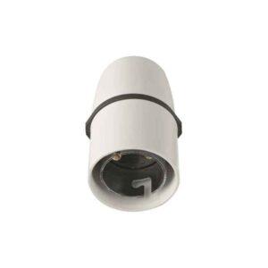 Lamp Holder Pendant BC Cord Grip White