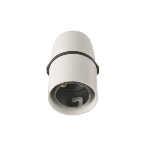 Lamp Holder Pendant BC Cord Grip White