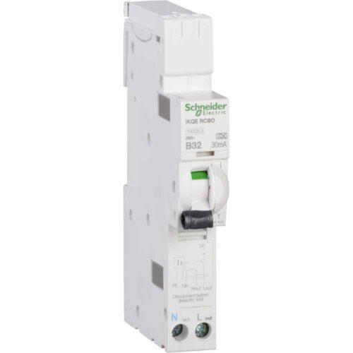RCBO SP Class A Type B 32A 30mA 10kA Plug-On