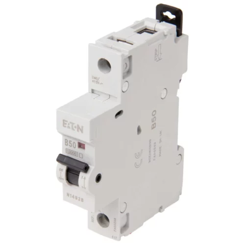 MCB Single Pole Type B 50A 10kA