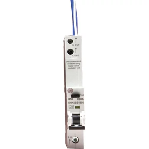 50A 30mA SPN B Curve 6kA Type A RCBO - Image 2