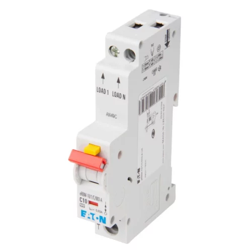 RCBO Single Pole&Neutral Type C 10A 30mA 10kA