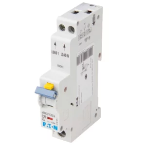 RCBO Single Pole&Neutral Type C 20A 30mA 10kA
