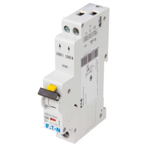 RCBO Single Pole&Neutral Type C 40A 30mA 10kA