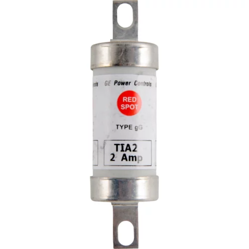 Bussmann Red Spot 2A Offset Bolted Tag Fuse Link
