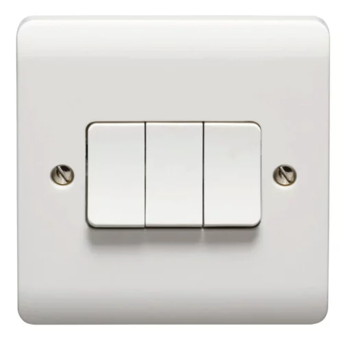 10AX 3 Gang 2 Way Switch