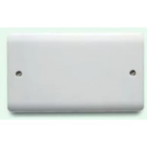 2 Gang Blank Plate