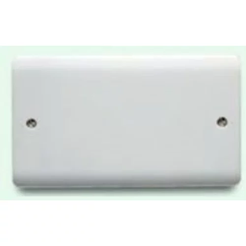 2 Gang Blank Plate