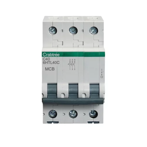 40A TP MCB Type C 10kA
