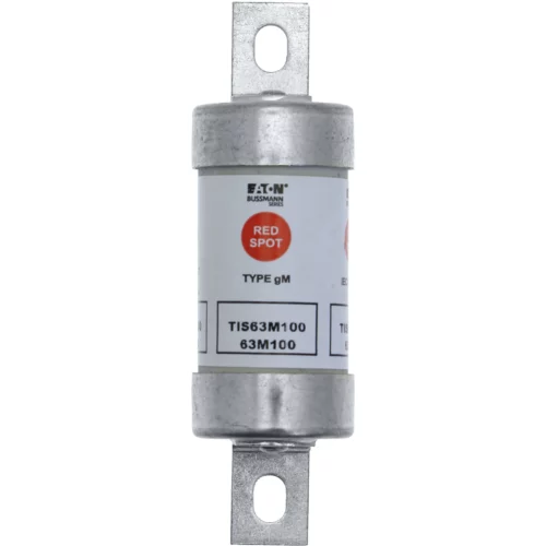 Bussmann Red Spot 63M100A Offset Bolted Tag Fuse Link