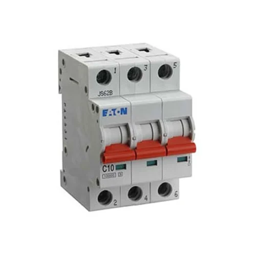 Miniature circuit breaker (MCB) 10 A 3p characteristic: D